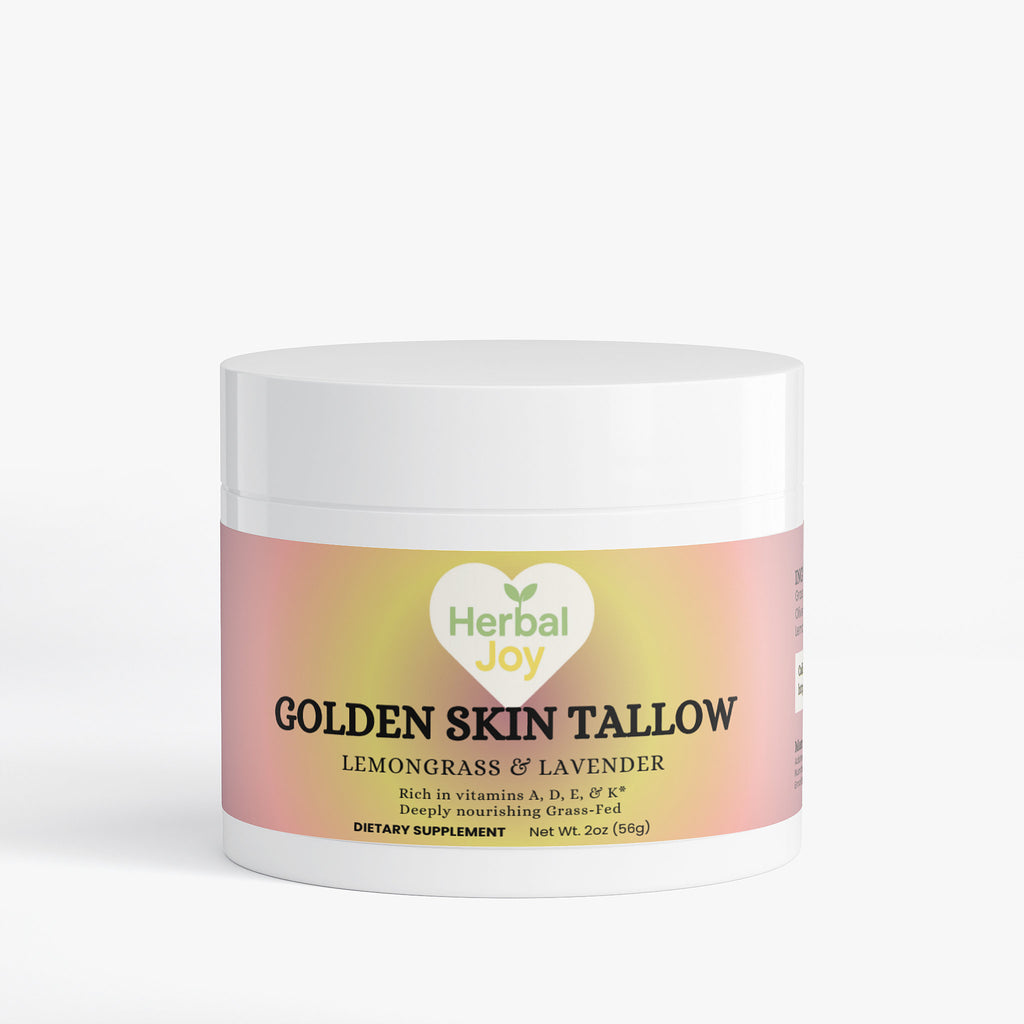 Golden Skin Tallow Cream: Lemongrass & Lavender