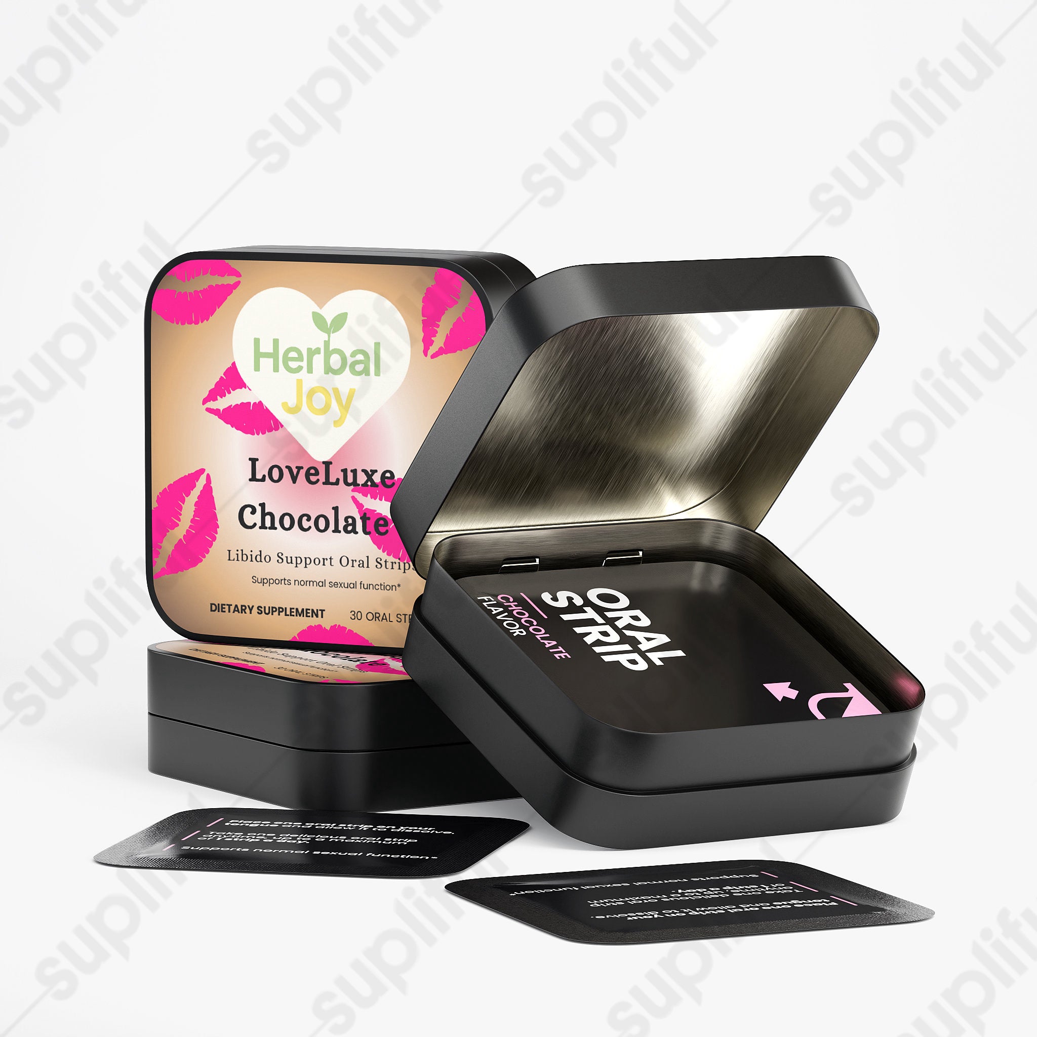 LoveLuxe Chocolate Libido Oral Strips