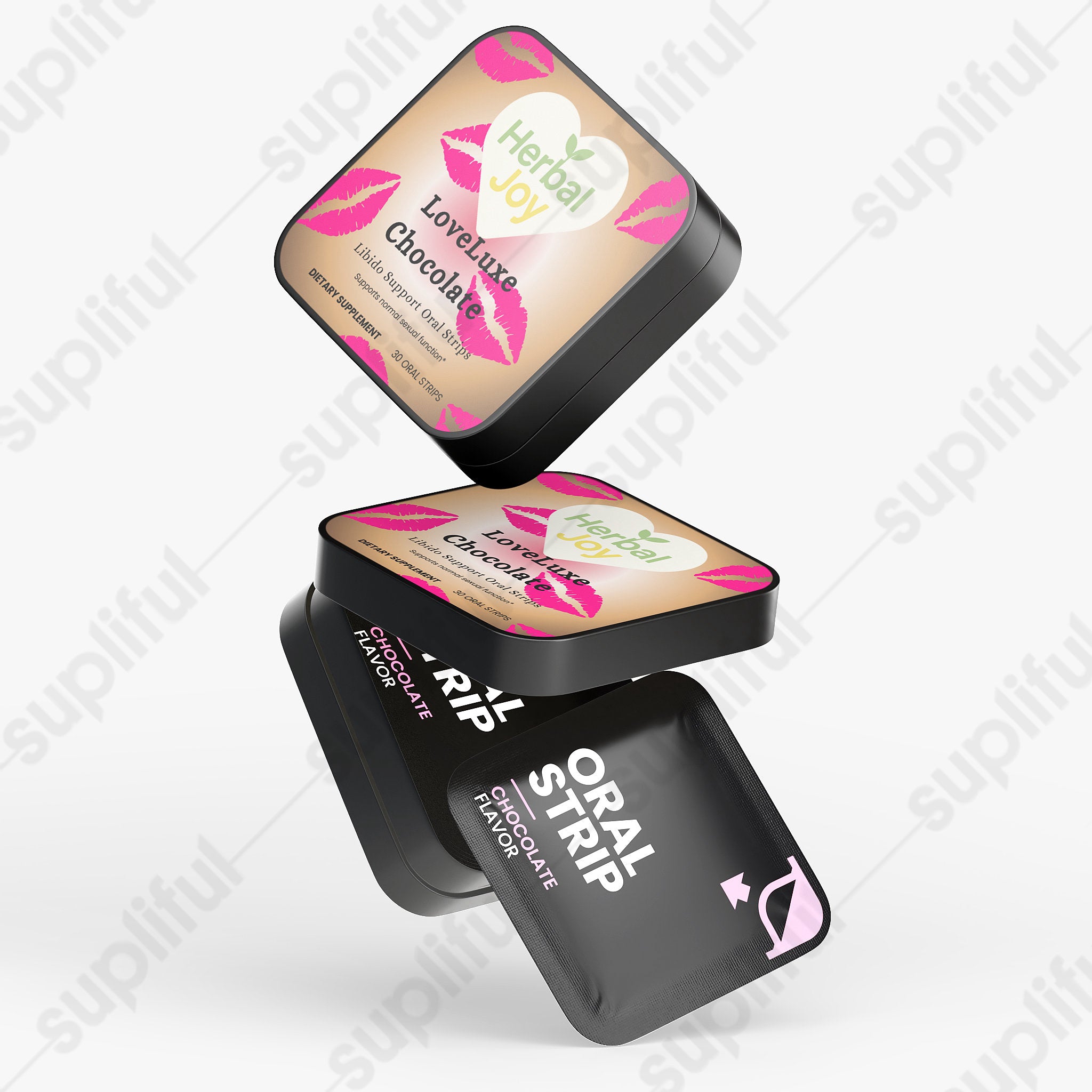 LoveLuxe Chocolate Libido Oral Strips