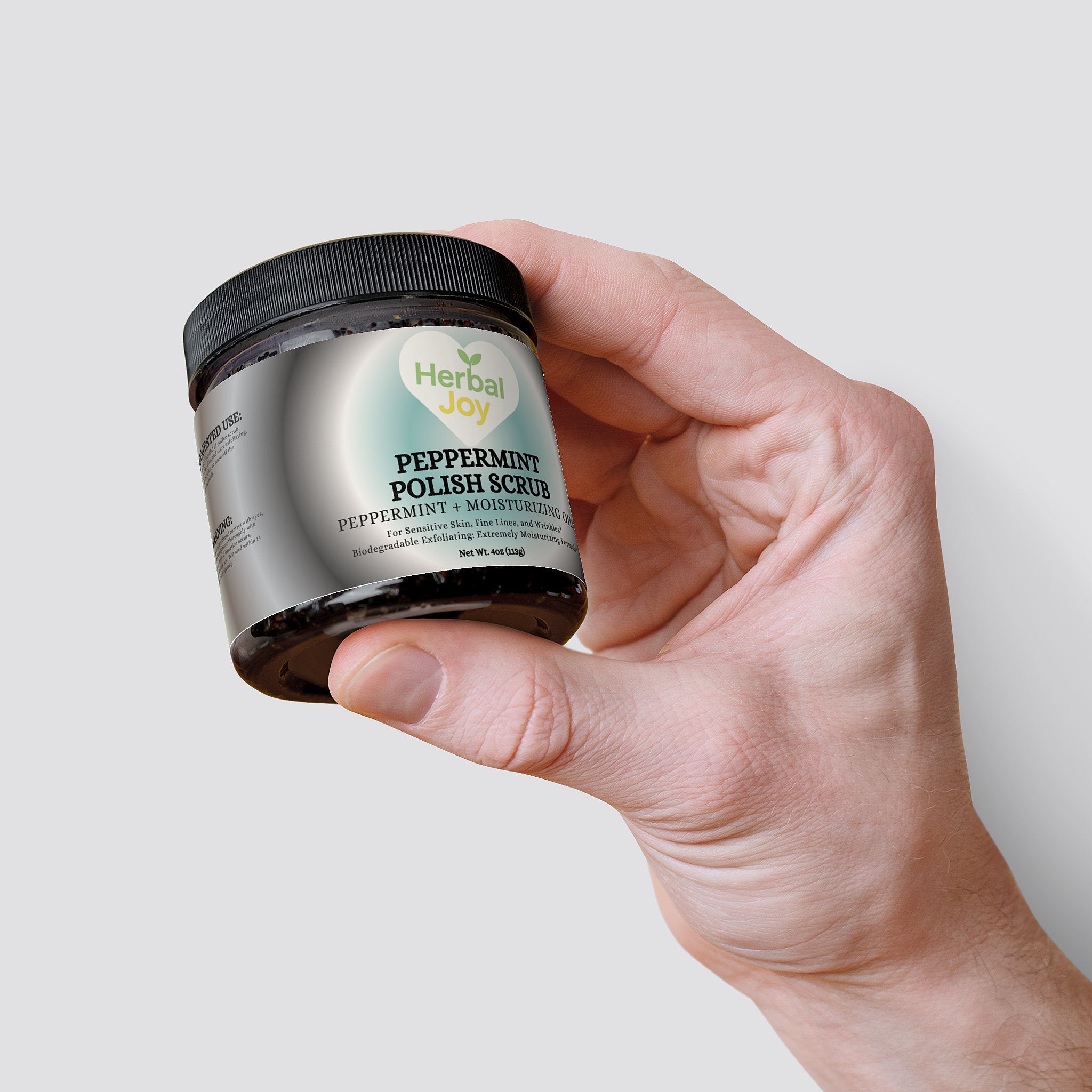 Peppermint Polish Scrub