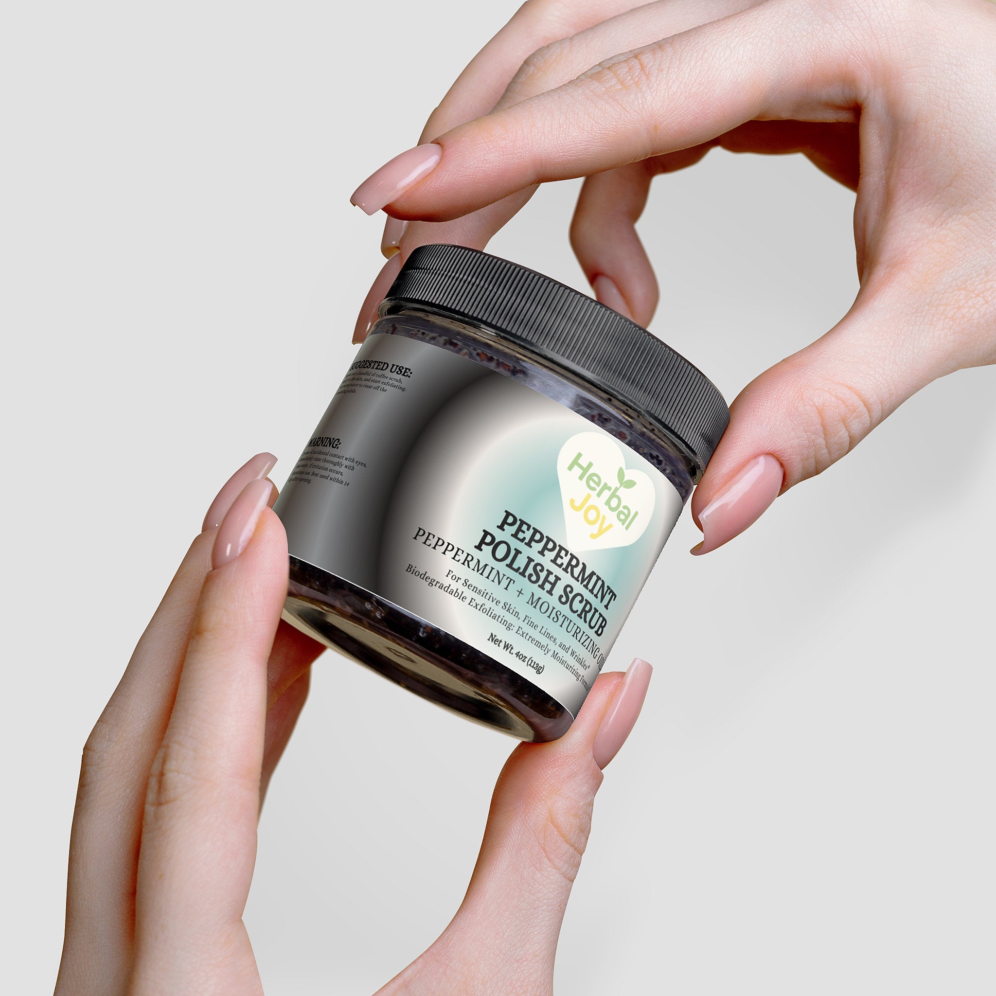 Peppermint Polish Scrub