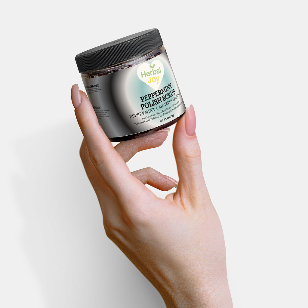 Peppermint Polish Scrub