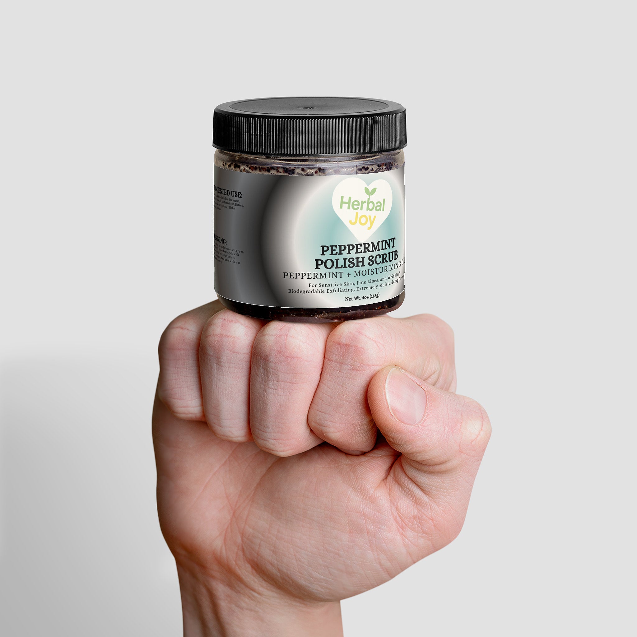 Peppermint Polish Scrub