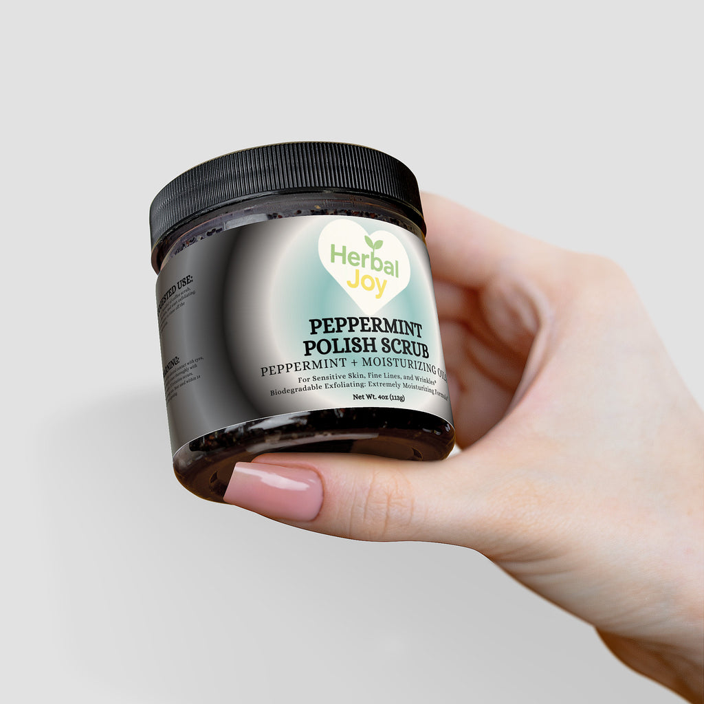 Peppermint Polish Scrub