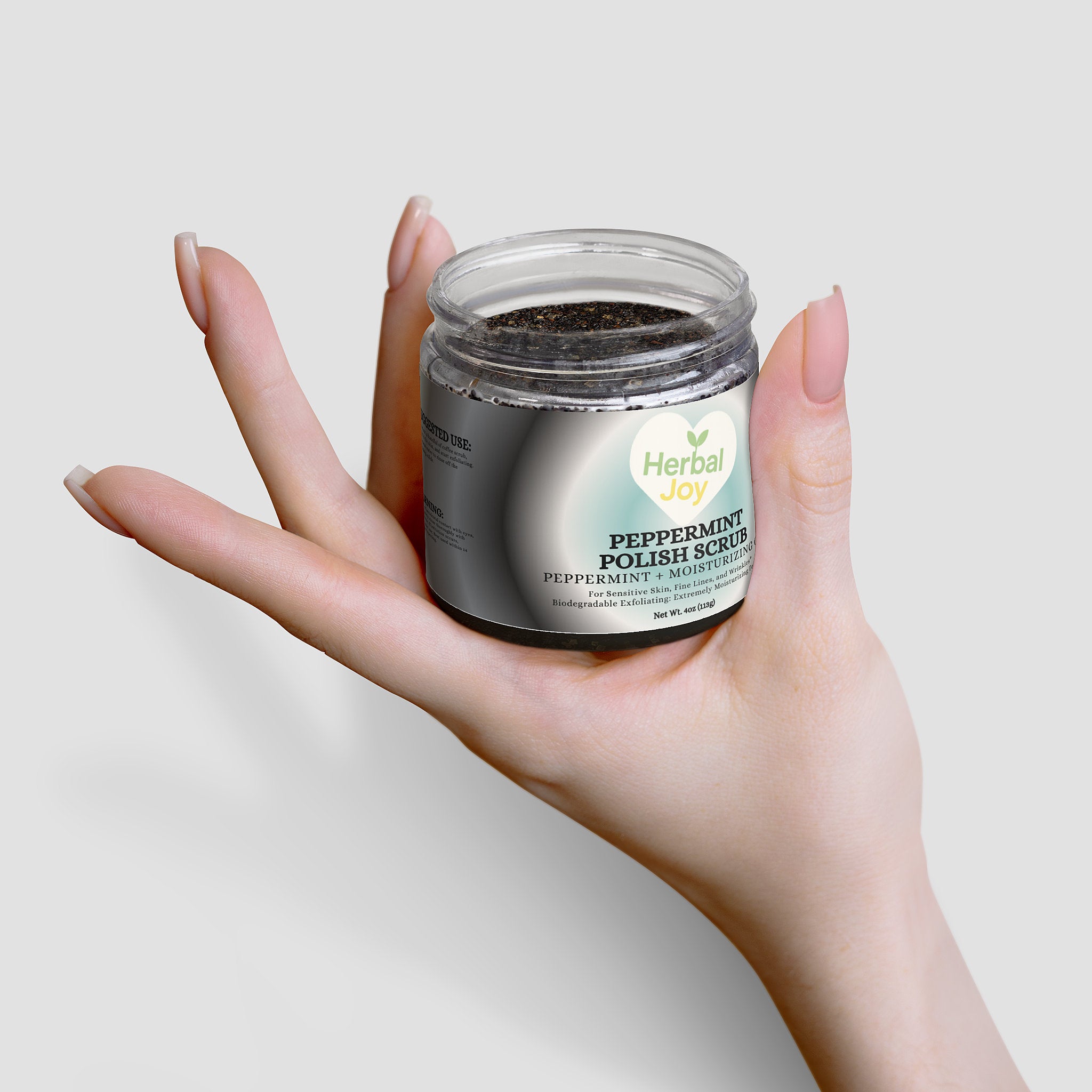 Peppermint Polish Scrub