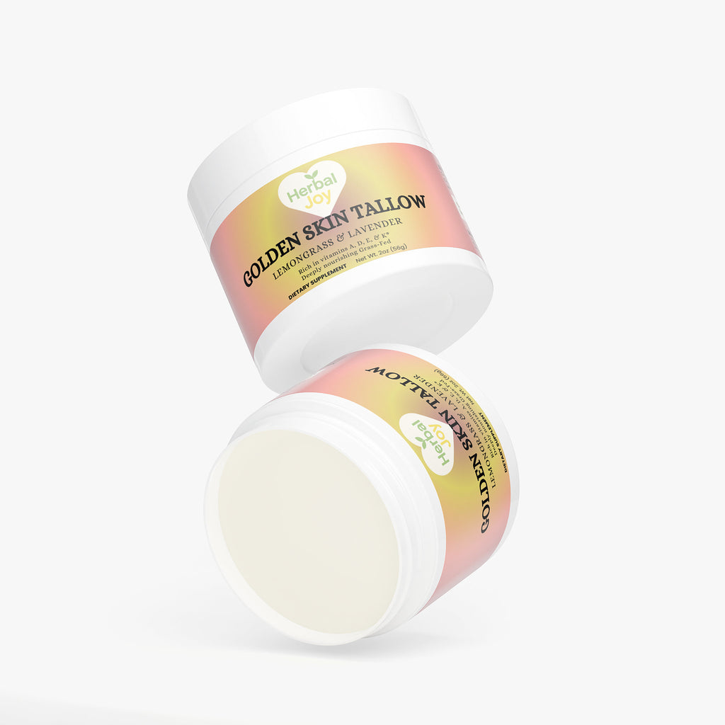 Golden Skin Tallow Cream: Lemongrass & Lavender