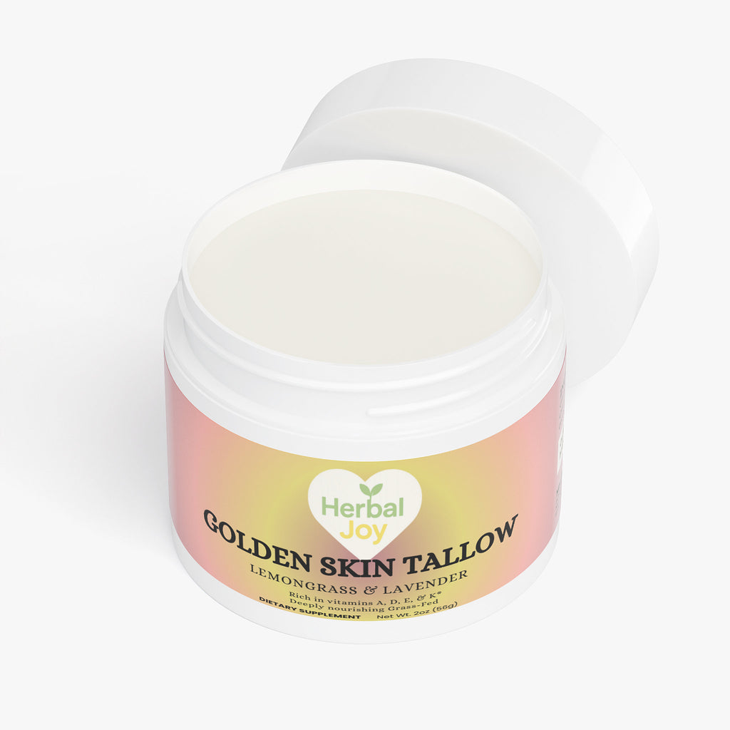 Golden Skin Tallow Cream: Lemongrass & Lavender