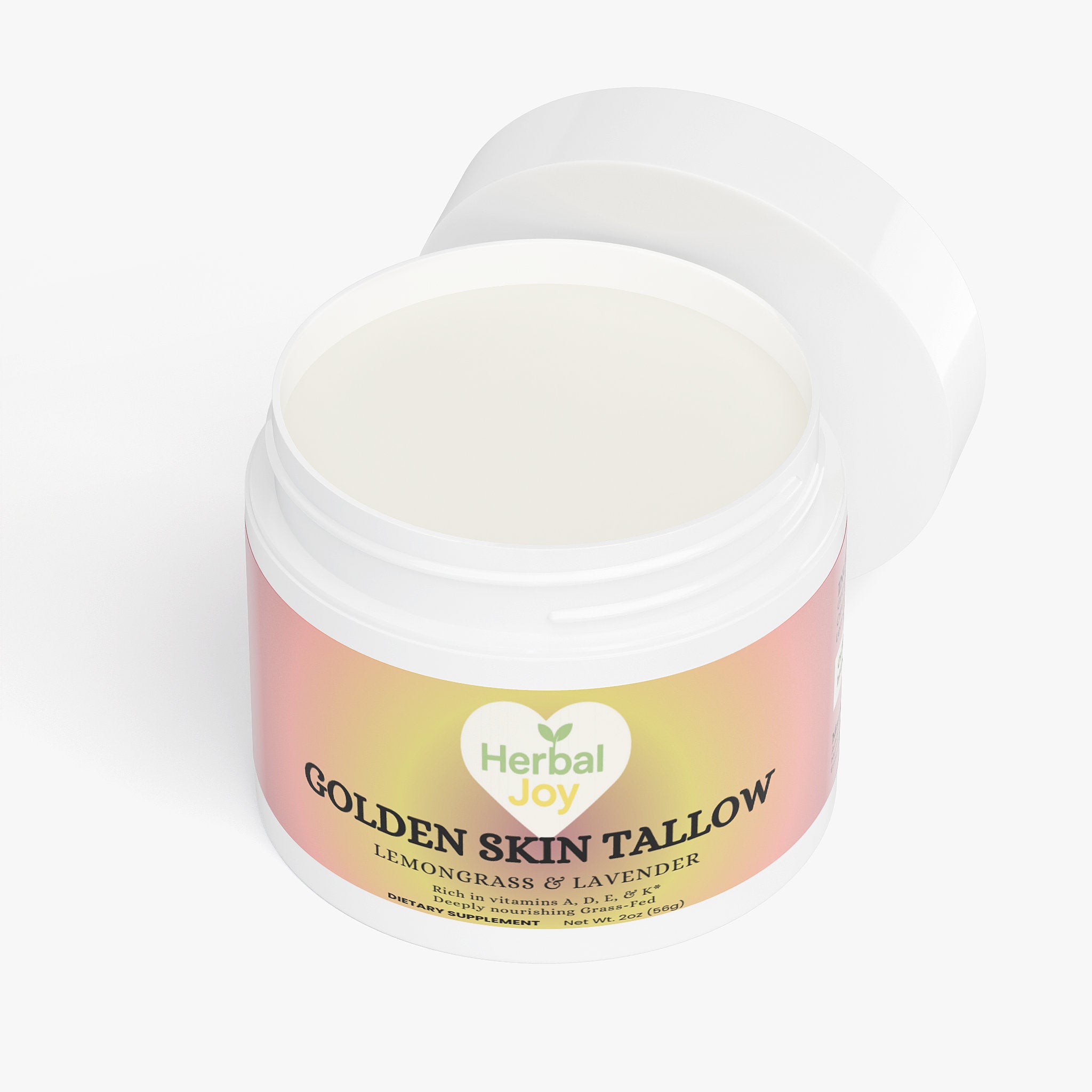 Golden Skin Tallow Cream: Lemongrass & Lavender