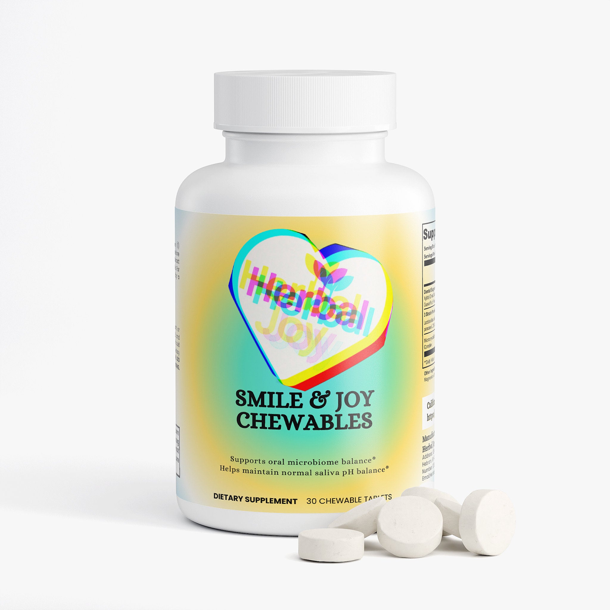 Smile With Joy Chewables (Dental + Oral Health)