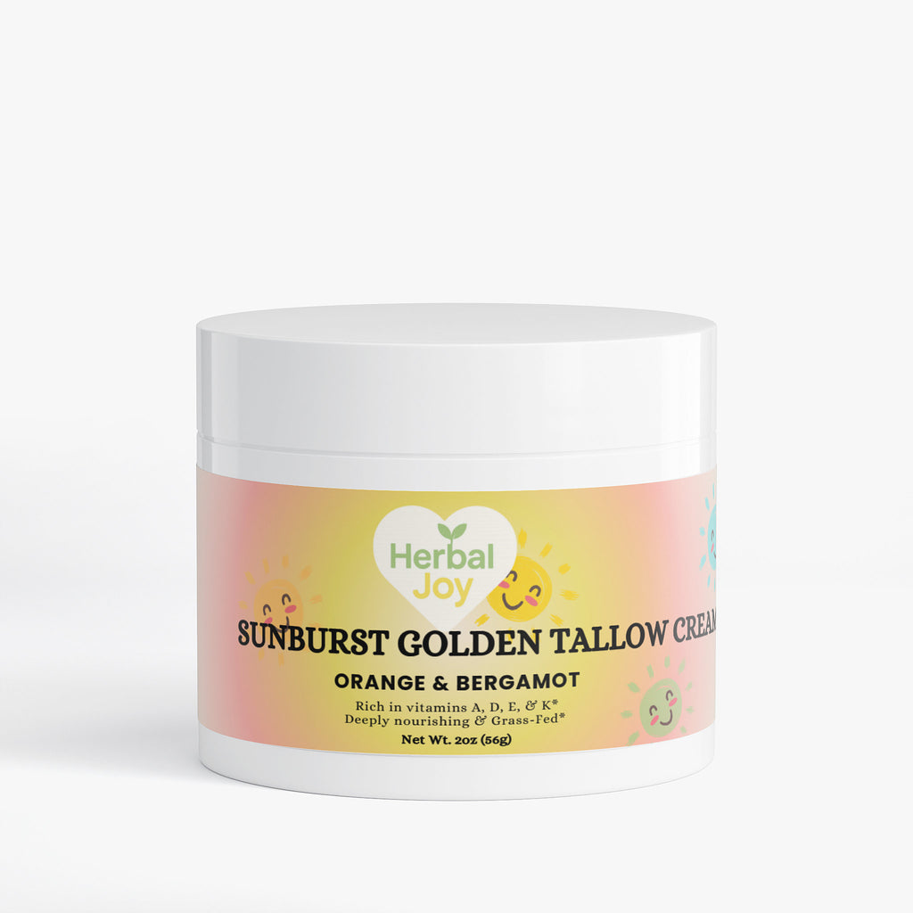 SunBurst Golden Tallow Cream: Orange & Bergamot