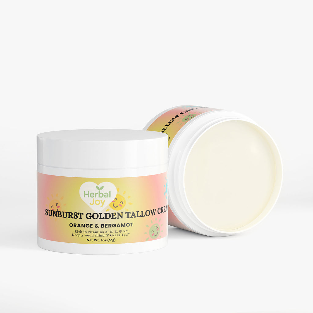 SunBurst Golden Tallow Cream: Orange & Bergamot