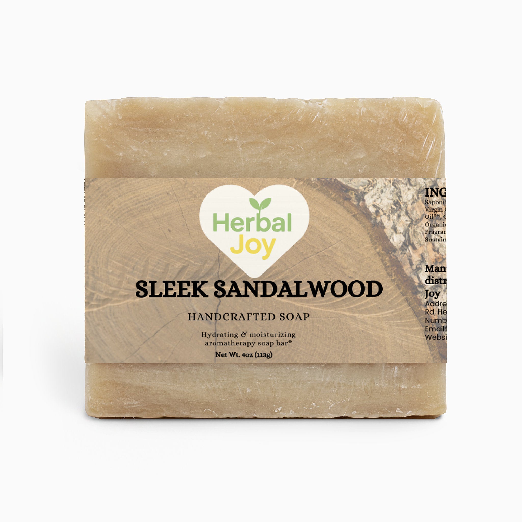 Sleek Sandalwood Soap