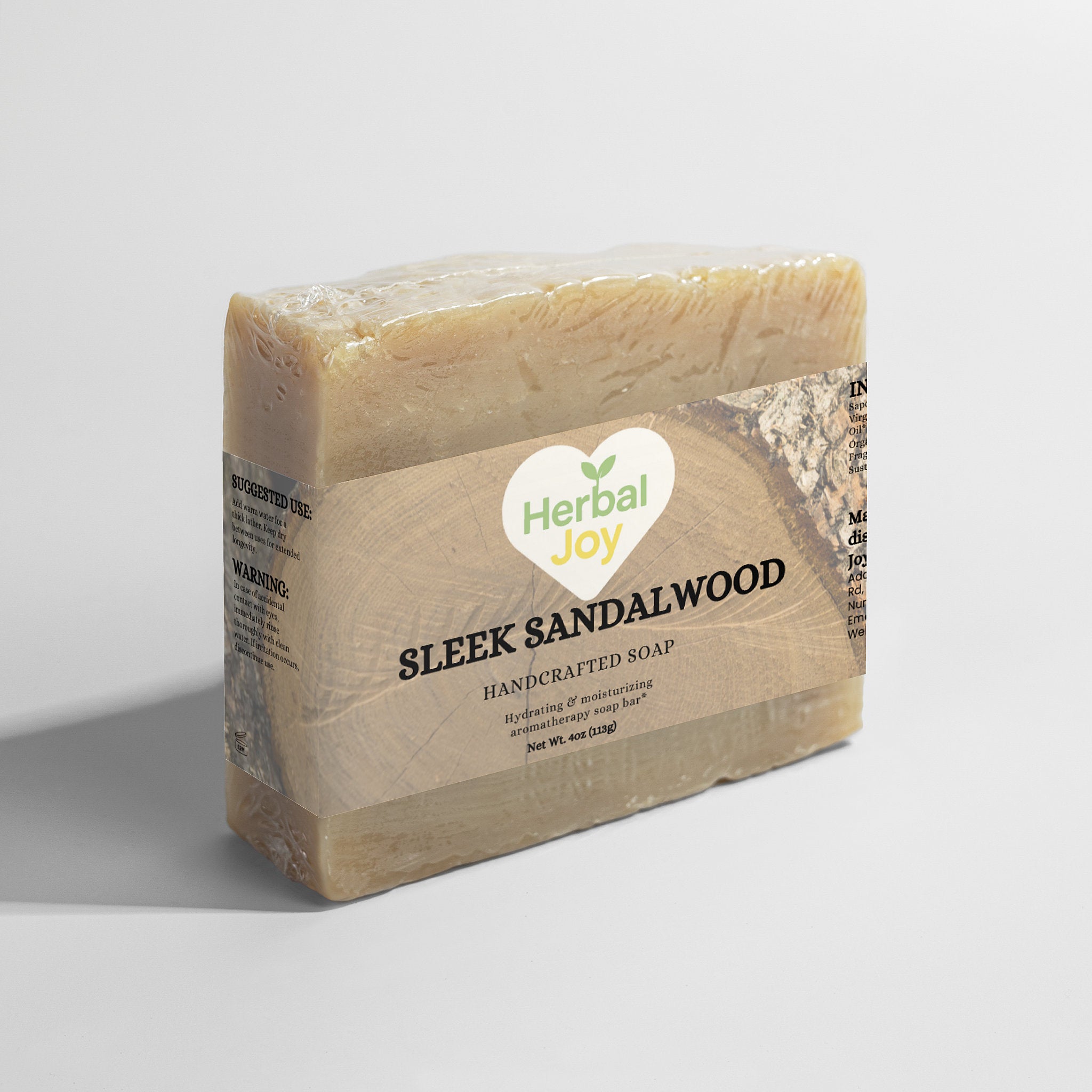 Sleek Sandalwood Soap