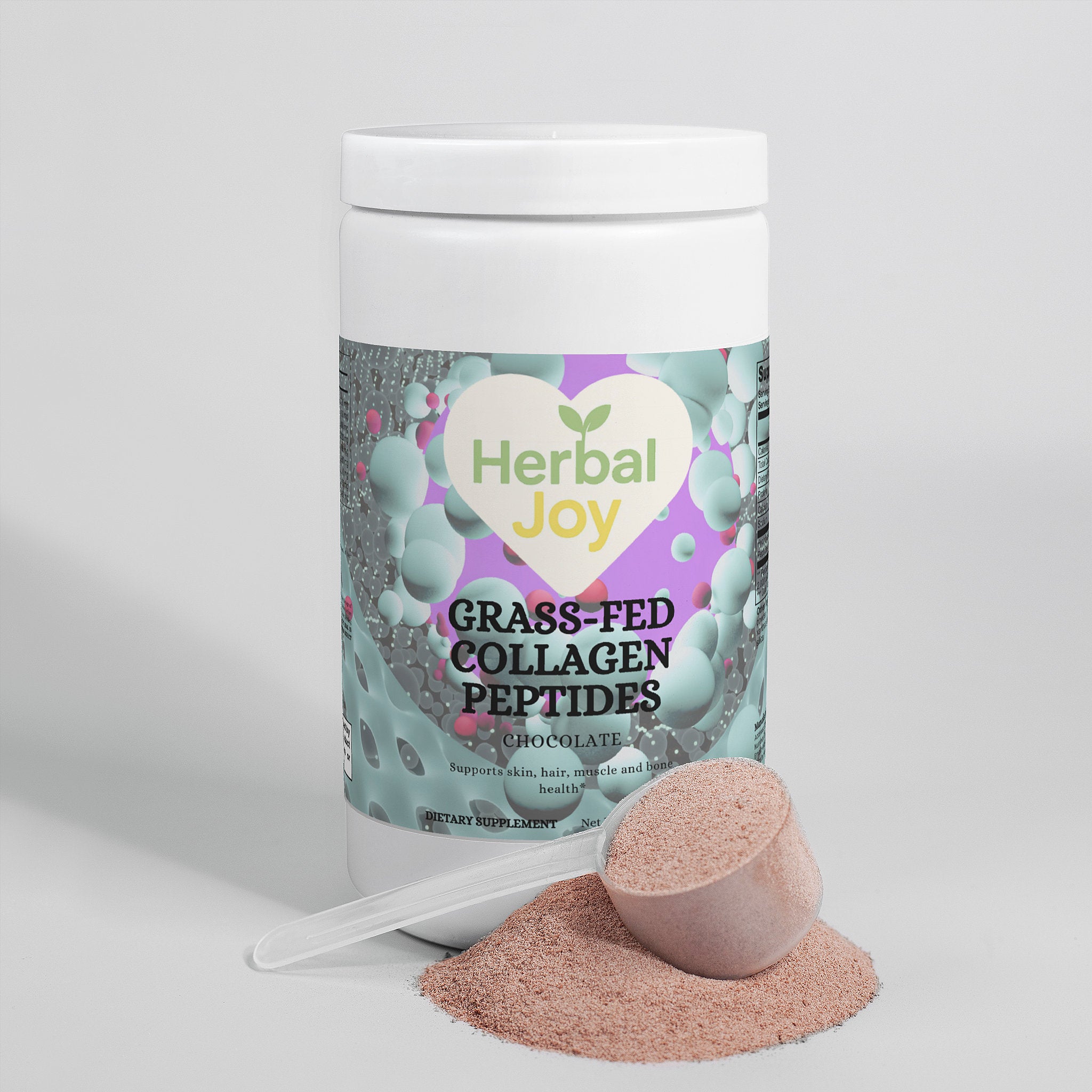 Grass-Fed Collagen Peptides Powder (Chocolate)