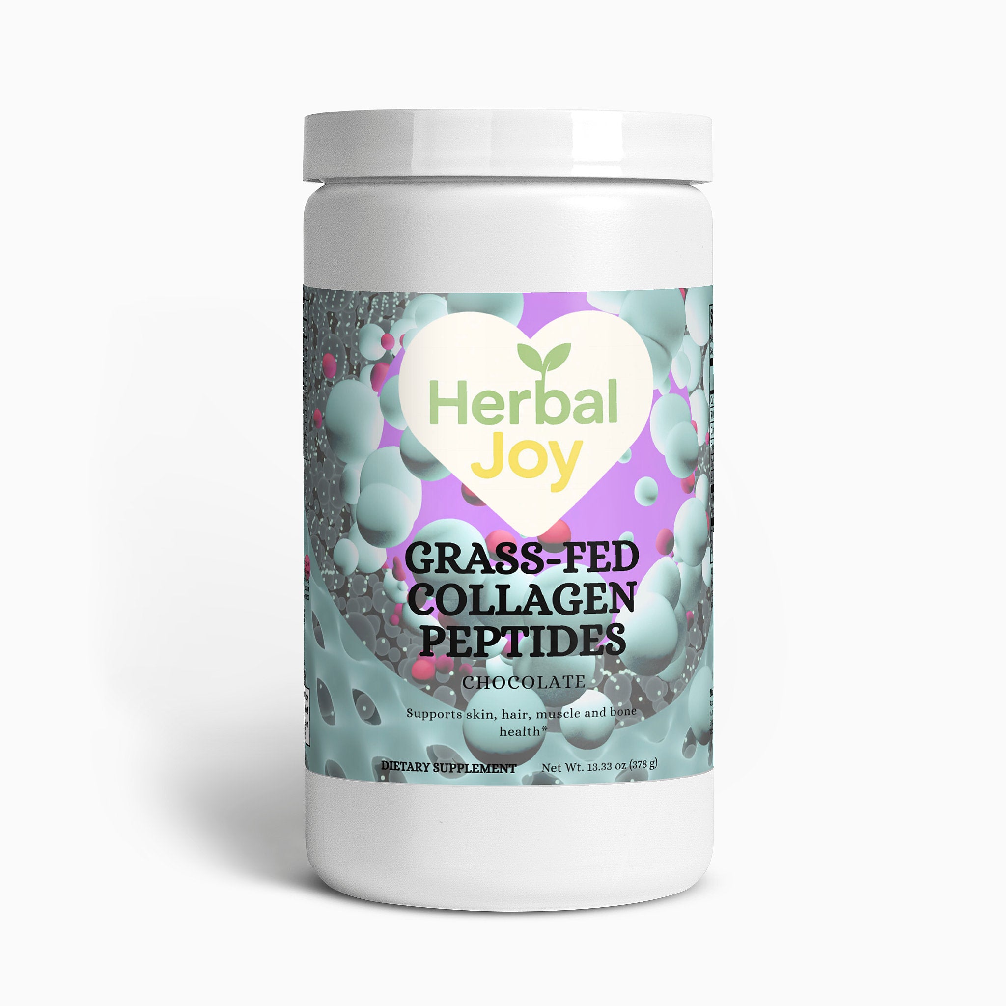 Grass-Fed Collagen Peptides Powder (Chocolate)