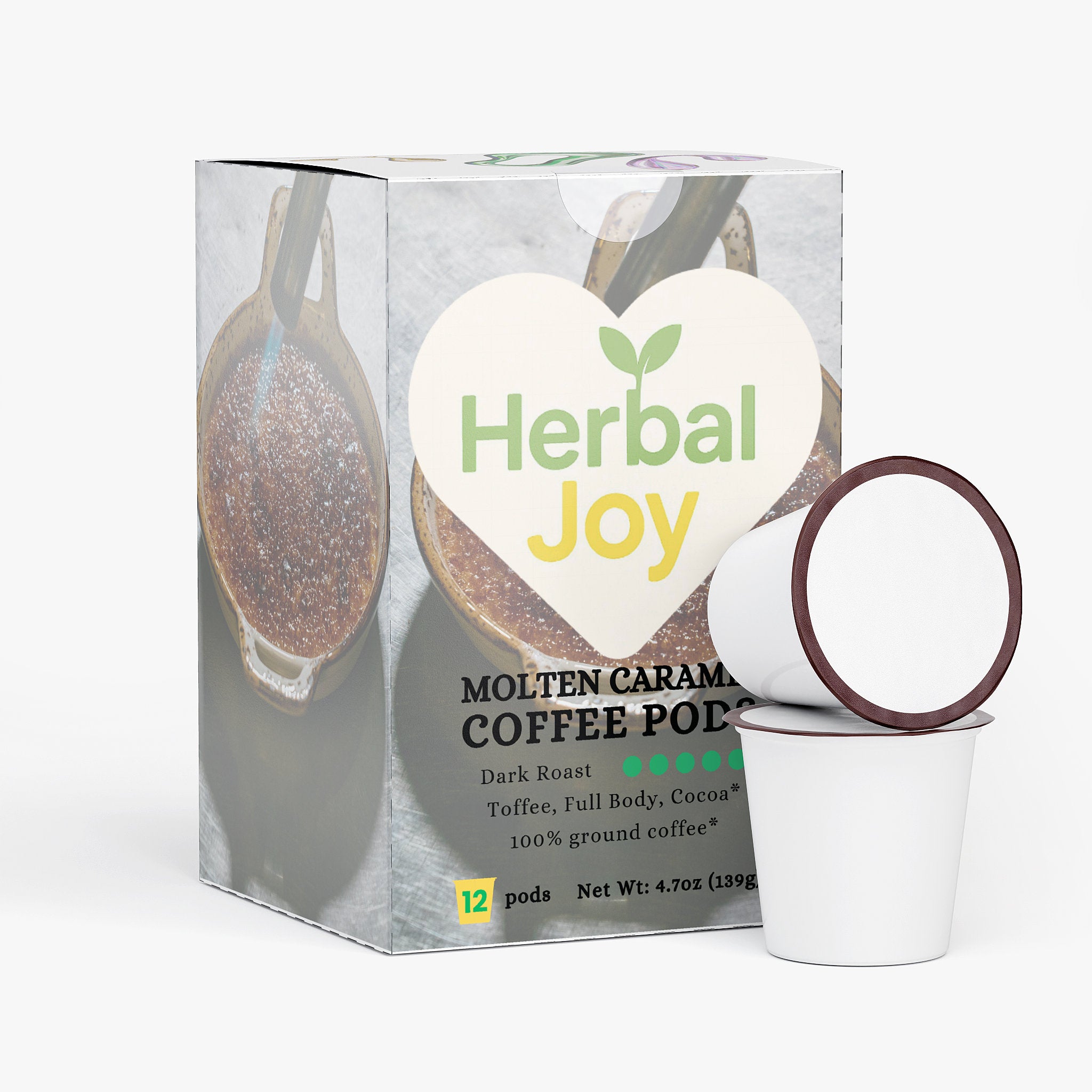 Molten Caramel Coffee Pods (Dark Roast)