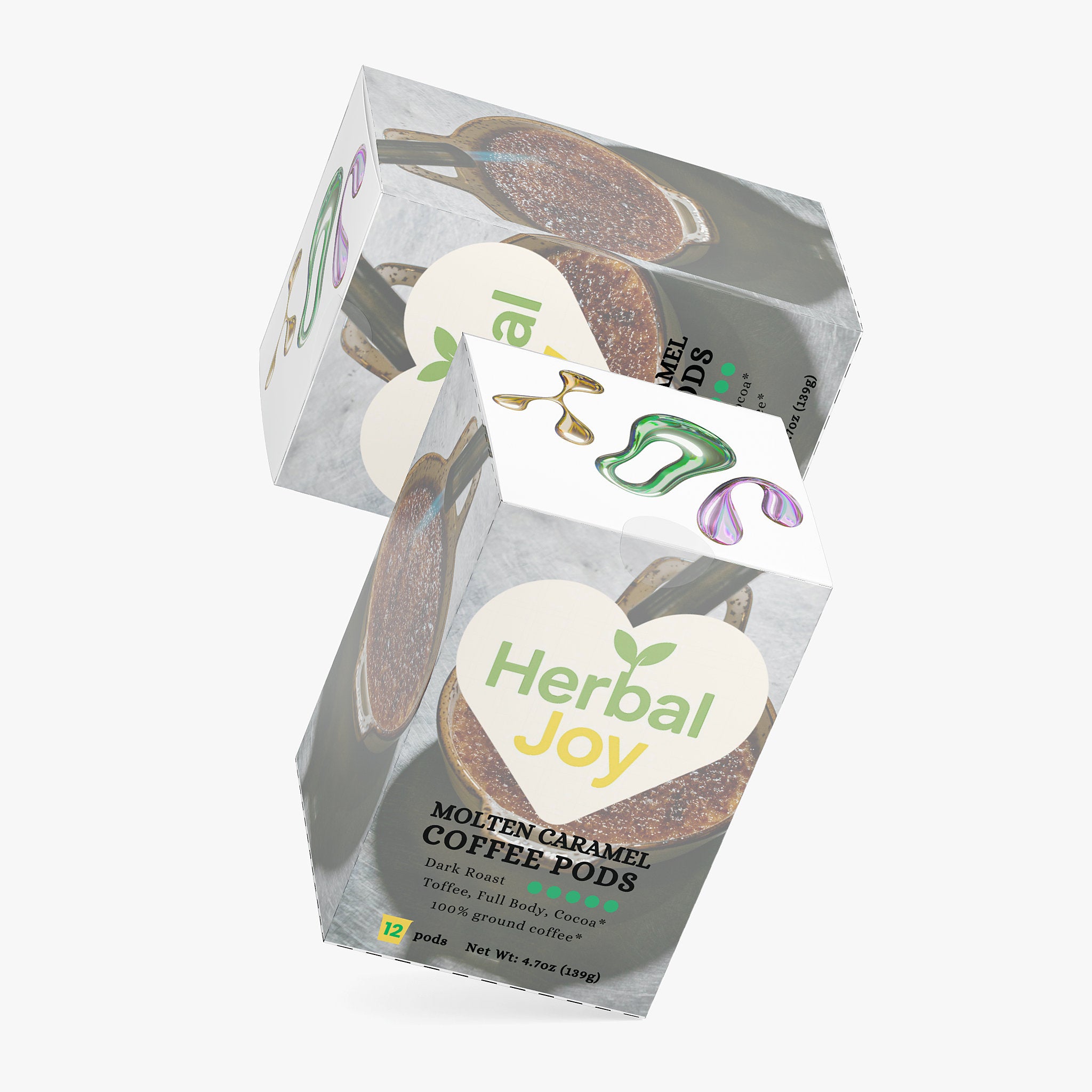 Molten Caramel Coffee Pods (Dark Roast)