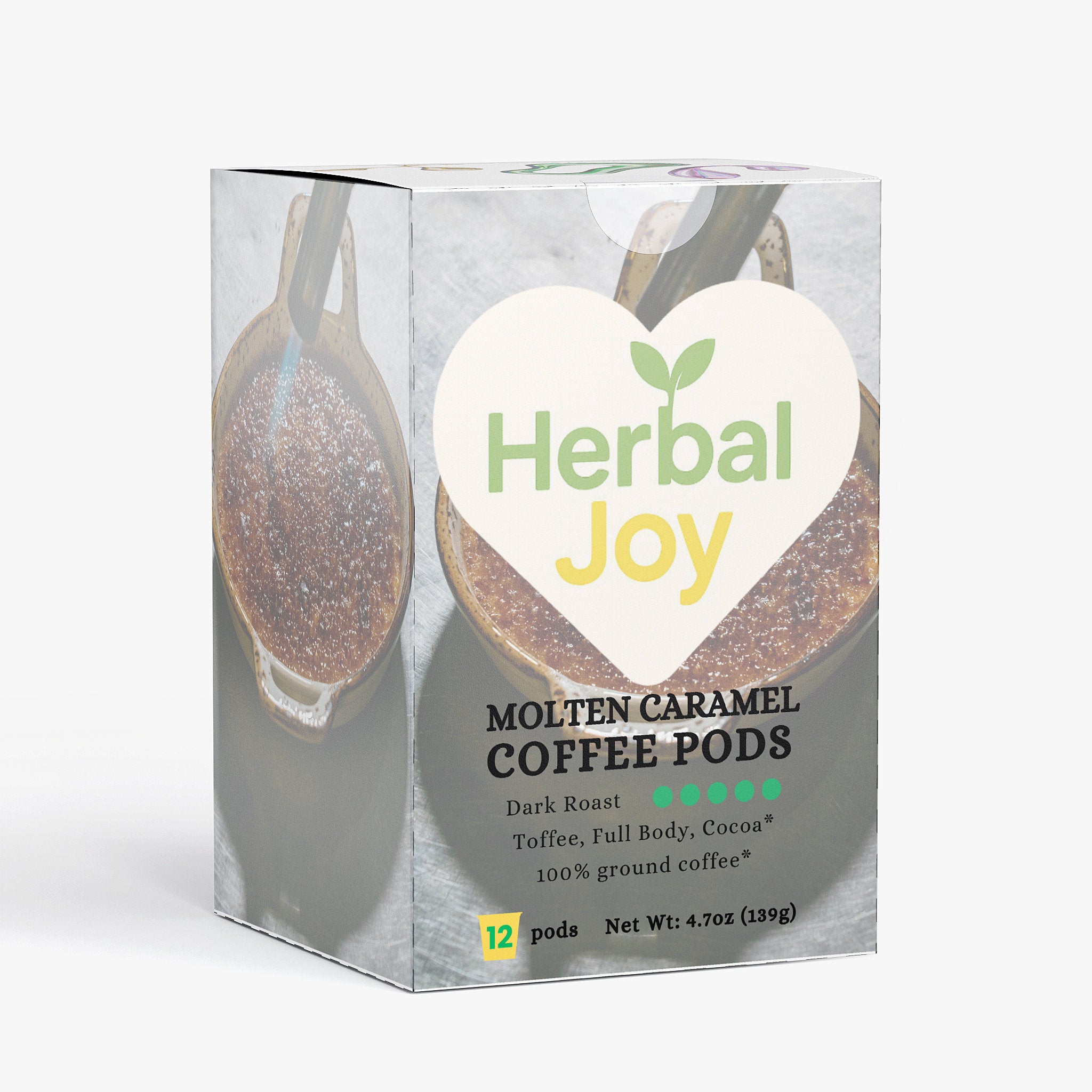 Molten Caramel Coffee Pods (Dark Roast)