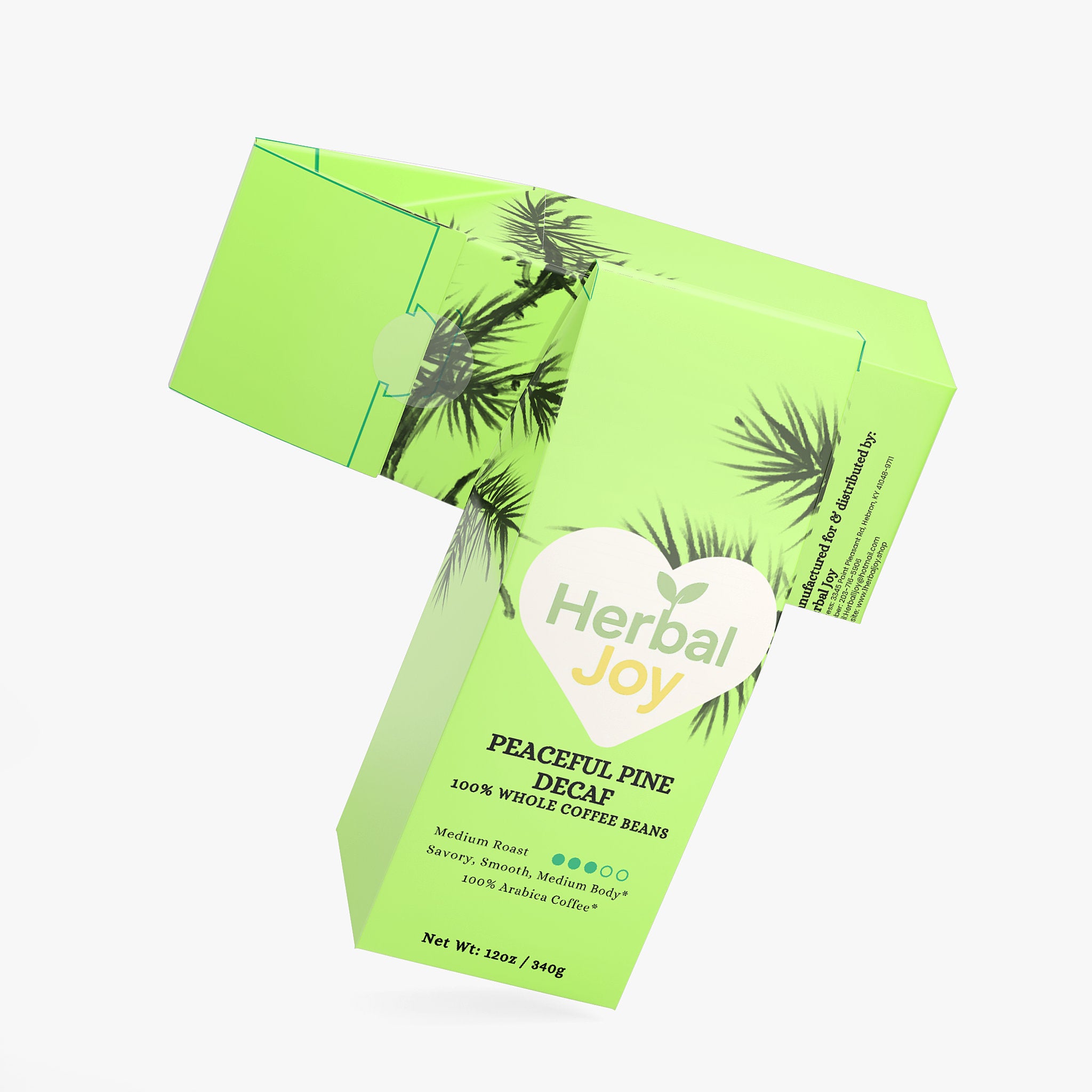 Peaceful Pine Decaf Coffee (Medium Roast)