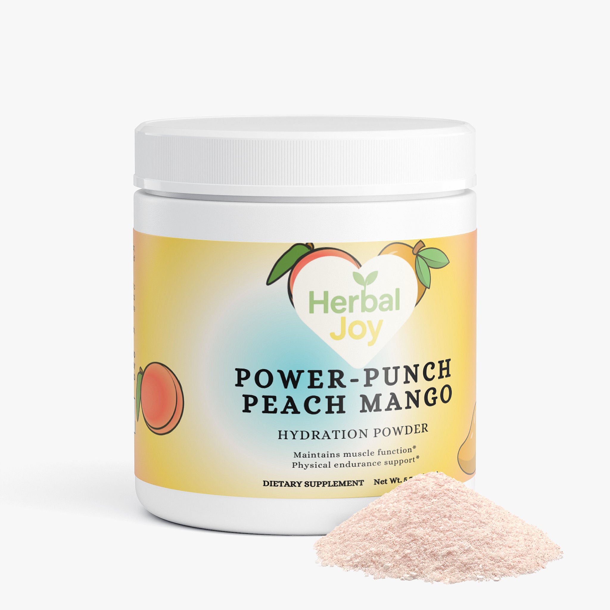 Power-Punch Peach Mango ( Hydration Powder )