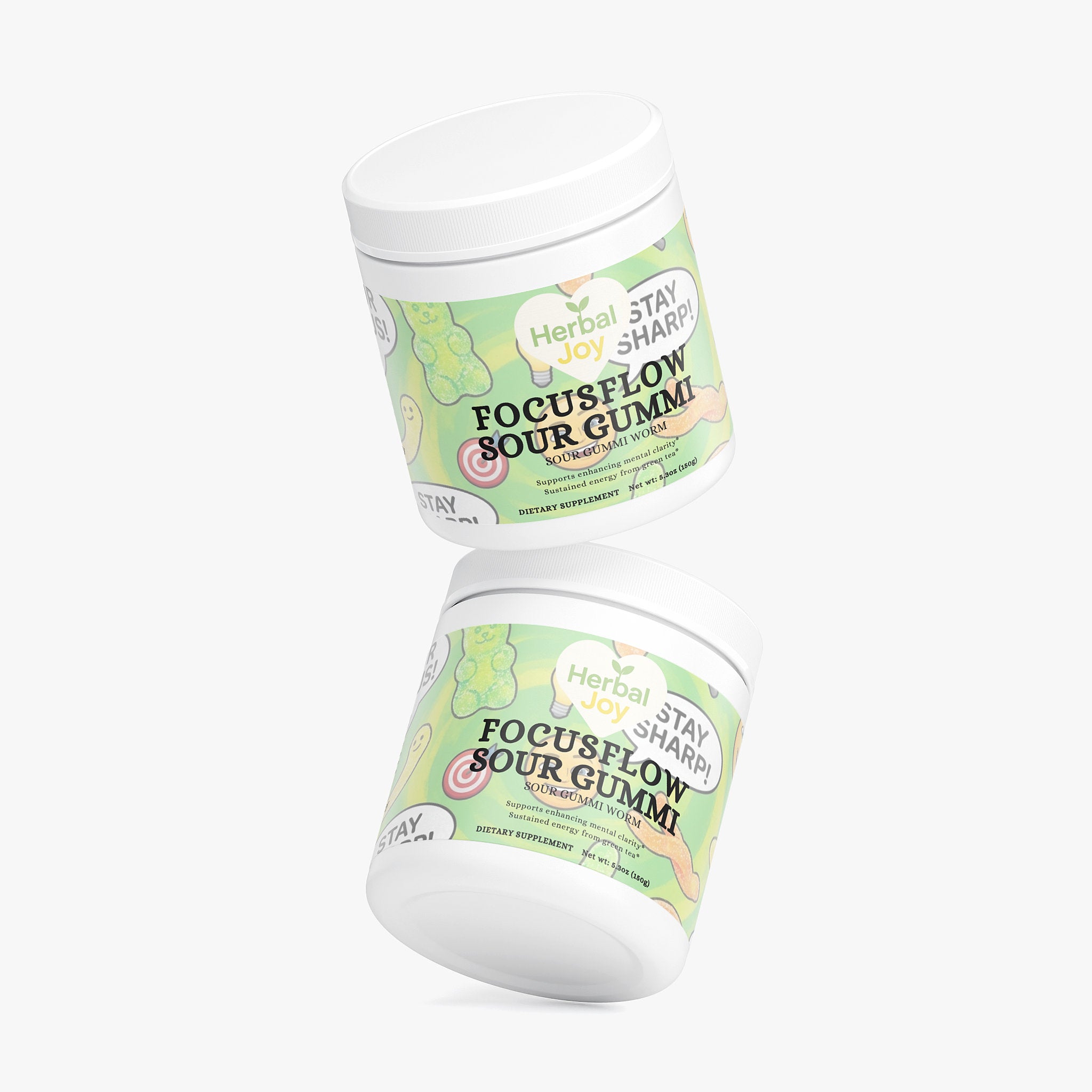 FocusFlow Sour Gummi (Focus Powder)