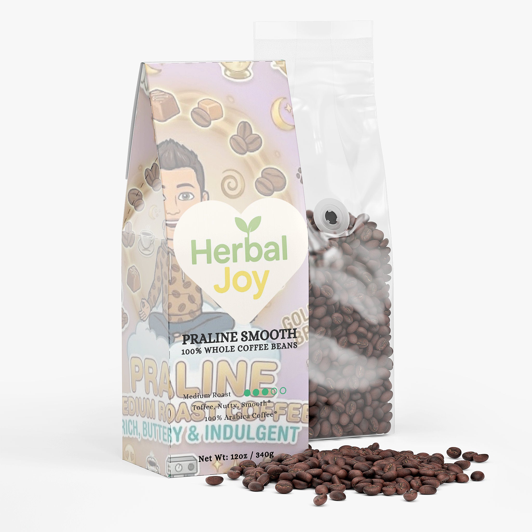 Praline Smooth Coffee (Medium Roast)