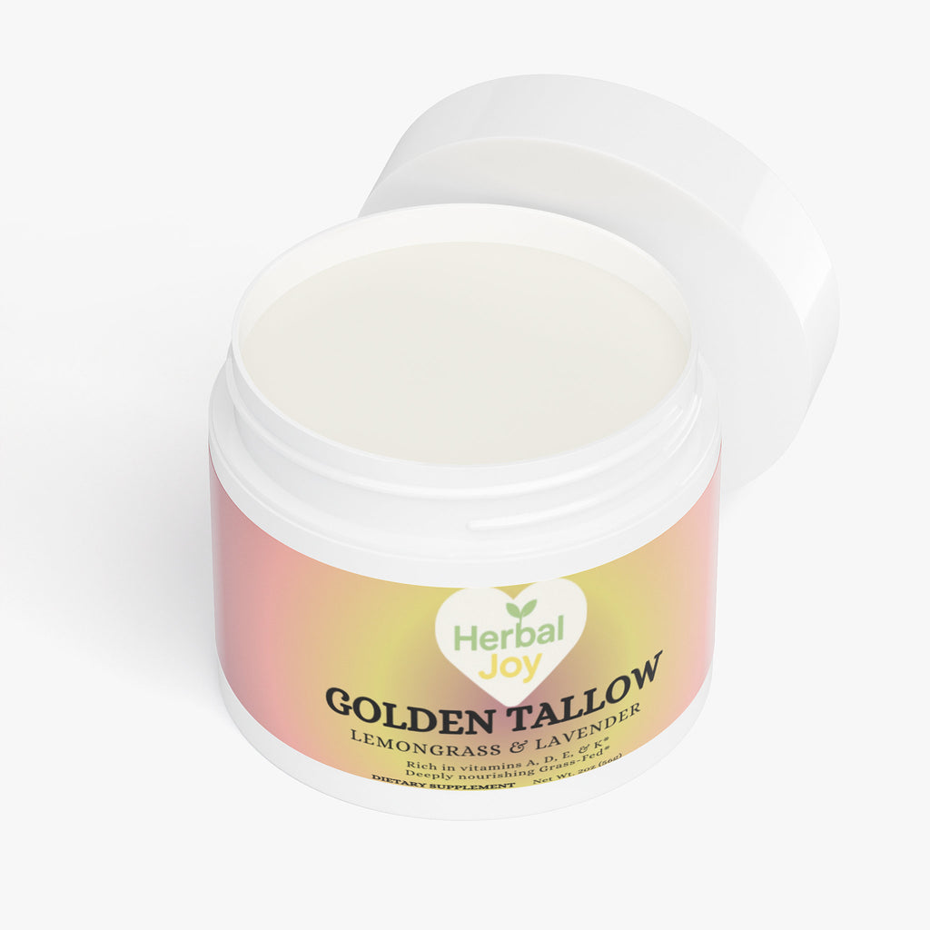 Golden Skin Tallow Cream: Lemongrass & Lavender