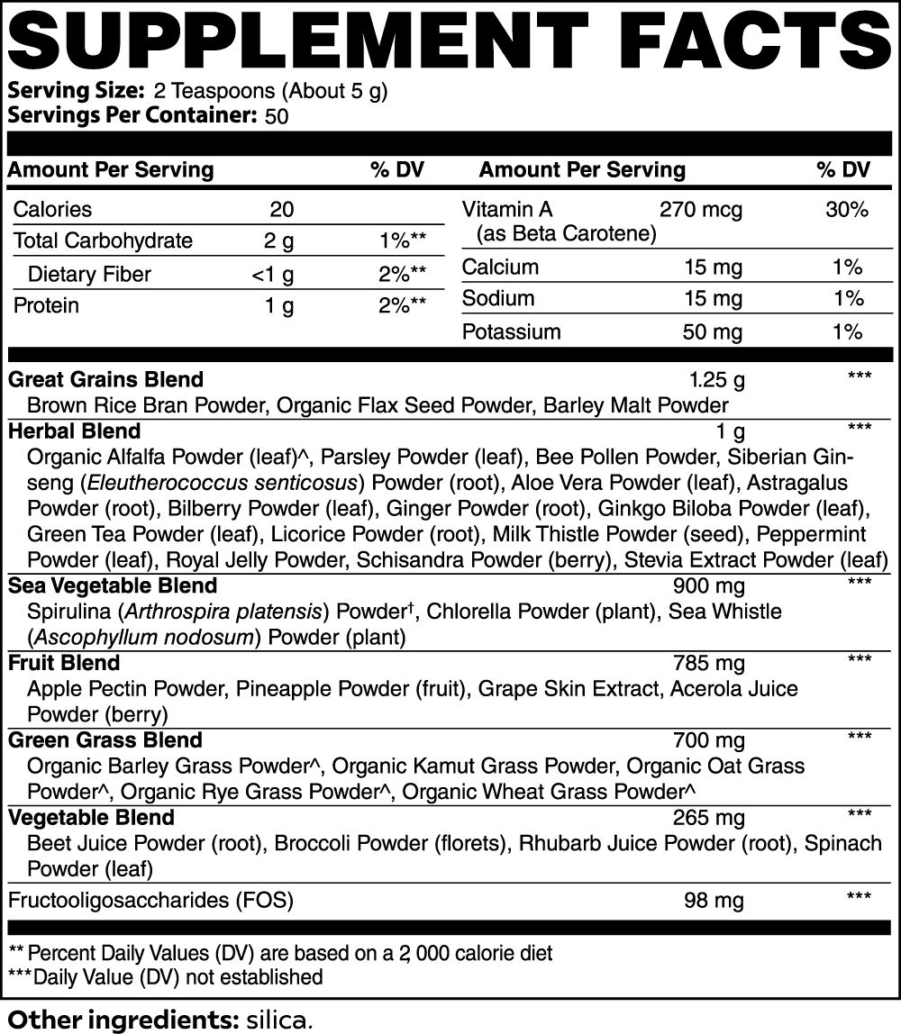 Greens Ultra-Cleanse Smoothie Powder